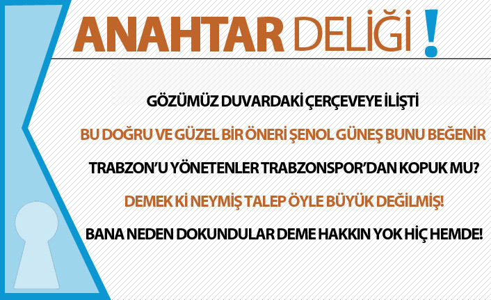 Anahtar Deliği 14.11.2019