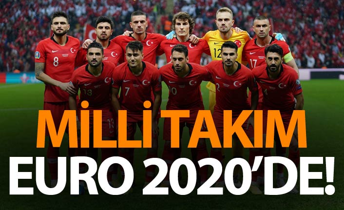 Türkiye Euro 2020'de!