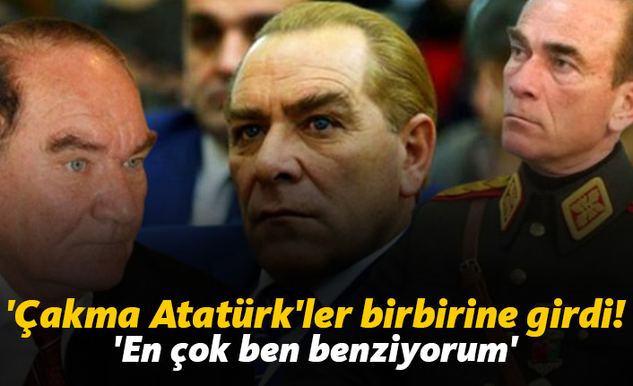 Çakma Atatürk'ler birbirlerine girdi!