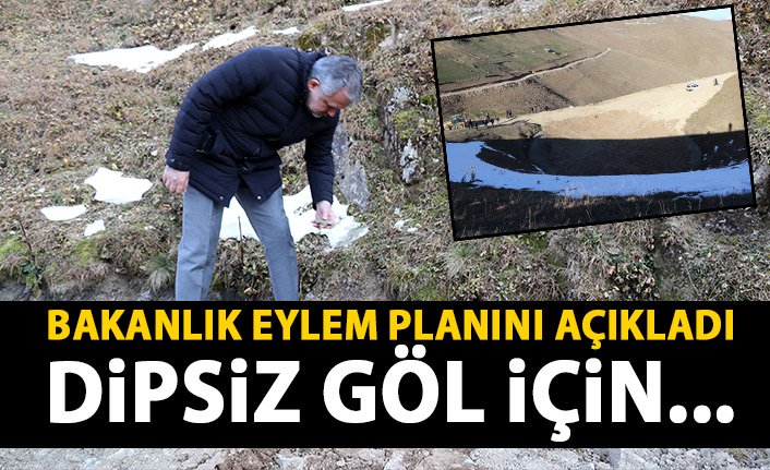 Çevre ve Şehircilik Bakanlığı "Dipsiz göl" eylem planını açıkladı