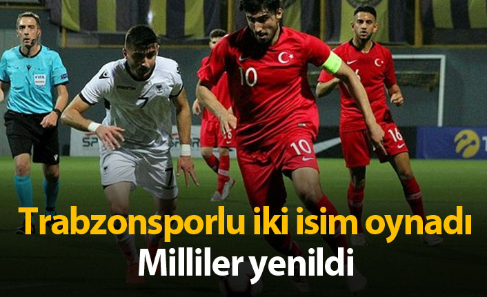 Ümit Milliler Andorra'ya yenildi