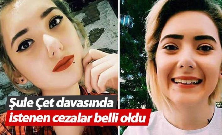 Şule Çet davasında istenen cezalar belli oldu