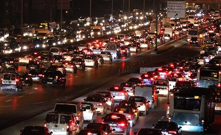 Trafik yoğunluğu! Yüzde 76'ya ulaştı