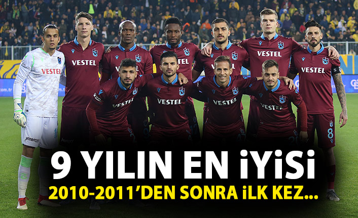 Trabzonspor 9 yılın en iyisi!