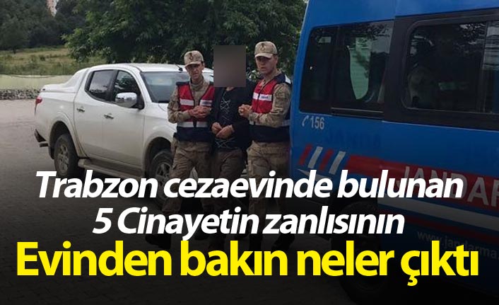 Seri cinayet zanlısının evinden bakın neler çıktı