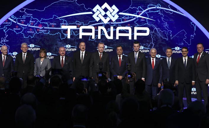 TANAP Avrupa'ya bağlandı