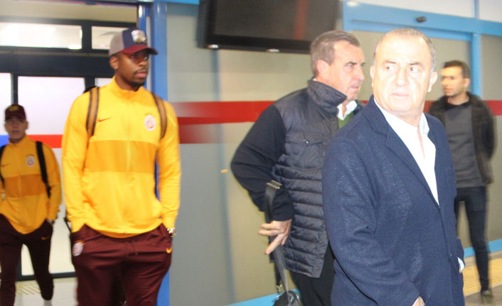 Galatasaray kafilesi Trabzon'da