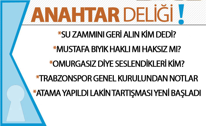 Anahtar Deliği 01.12.2019