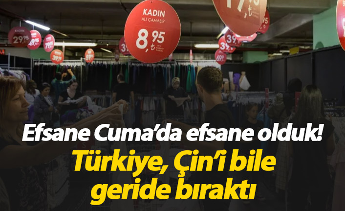 Efsane Cuma'da Türkiye efsane oldu!