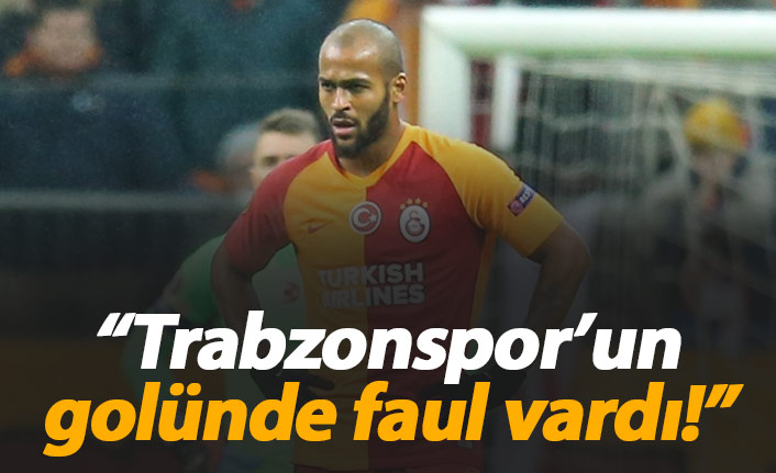 "Trabzonspor'un golünde faul vardı"