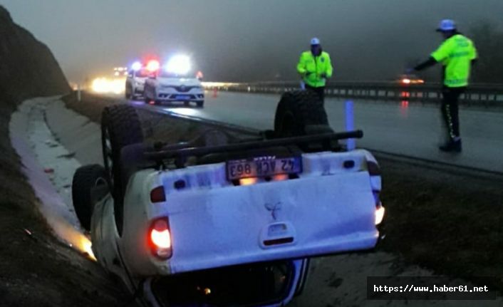 Samsun'da trafik kazası: 2 yaralı