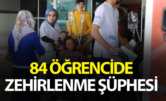 Giresun'da 84 öğrencide zehirlenme şüphesi