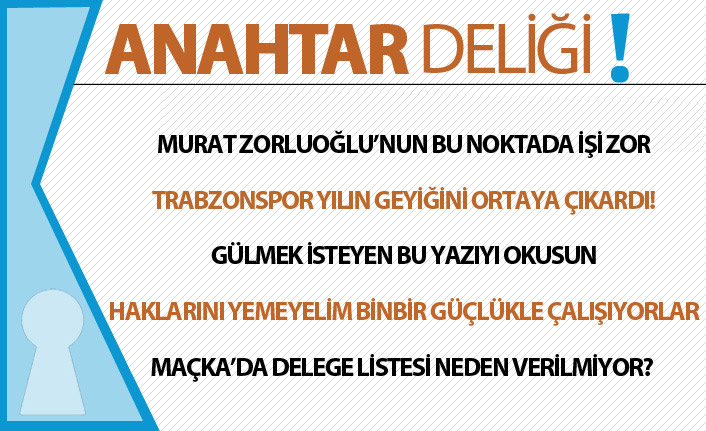 Anahtar Deliği 12.12.2019