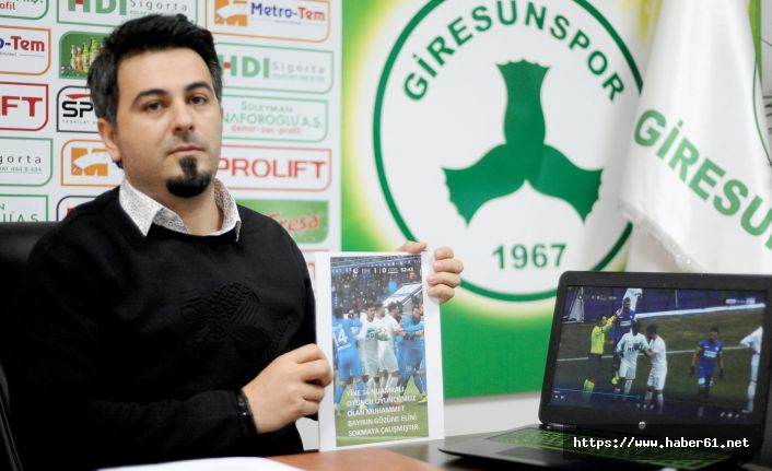 Giresunspor'da hakem isyanı sürüyor