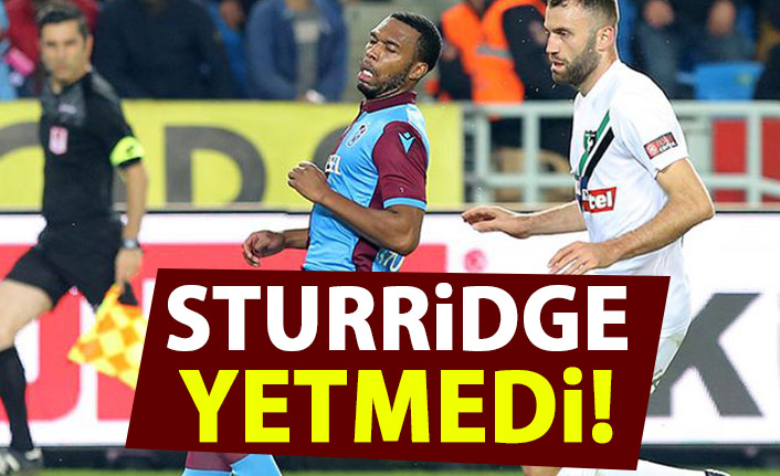 Sturridge'in çabası Trabzonspor'a yetmedi