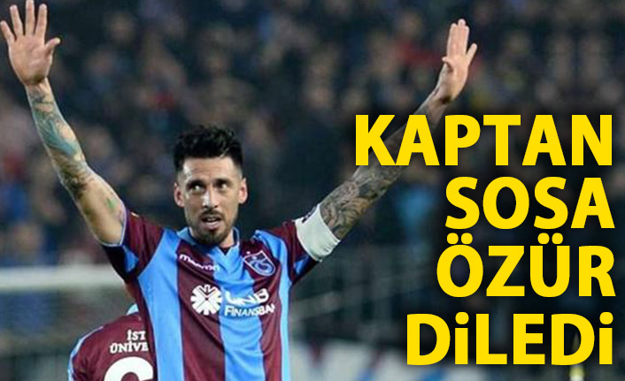 Kaptan Sosa'dan özür: Trabzonspor gibi oynamadık!