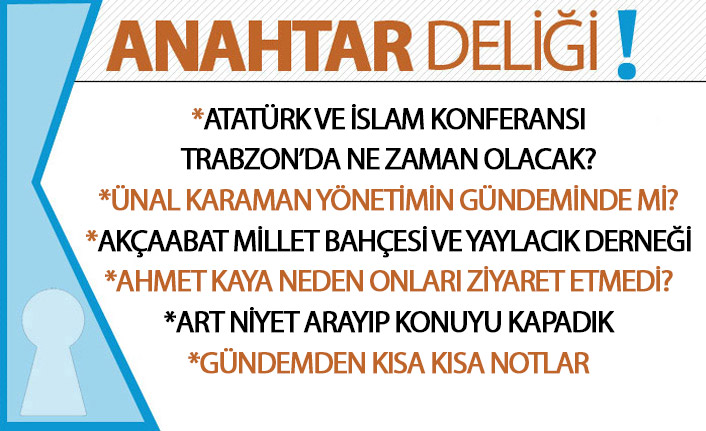 Anahtar Deliği 18.12.2019