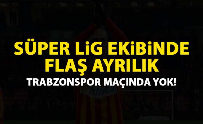 Süper Lig ekibinde flaş ayrılık! Yaprak dökümü devam ediyor