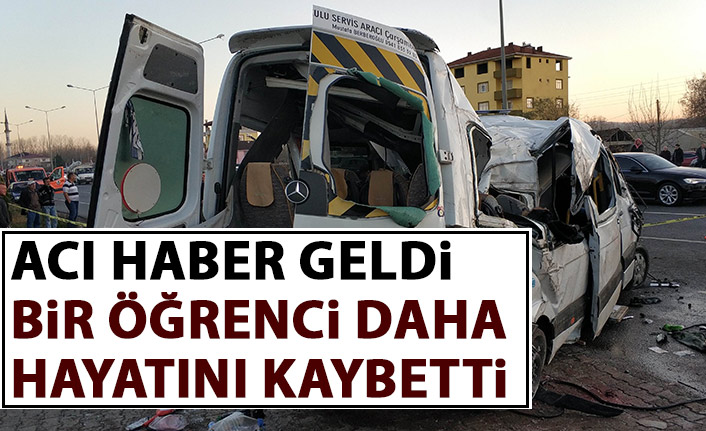 Samsun'daki kazadan acı haber! Bir öğrenci daha hayatını kaybetti!