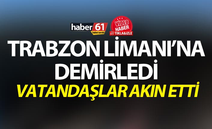 TGC Batıray Denizaltısı Trabzon’da - Vatandaşlar akın etti