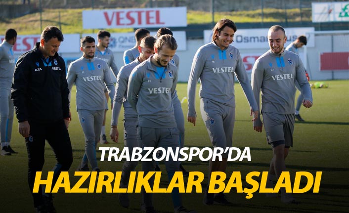 Trabzonspor Konyaspor maçına hazırlanıyor