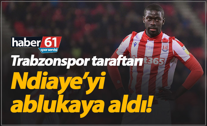 Trabzonspor taraftarından Ndiaye'ye mesaj yağmuru