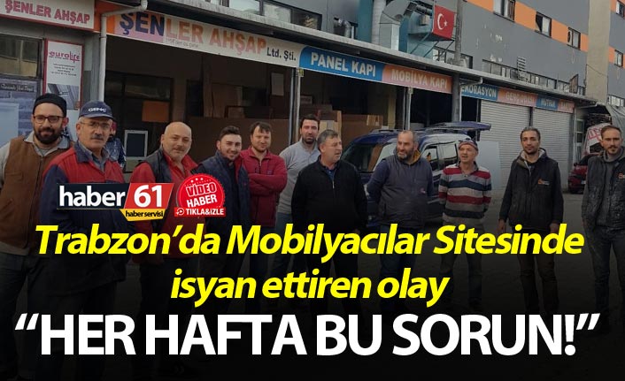 Trabzon’da Mobilyacılar Sitesinde elektrik kesintisi şikayeti