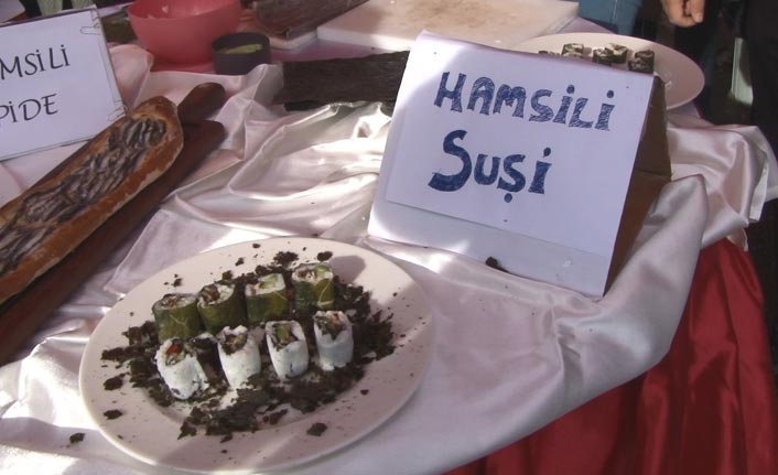 Bu da 'Hamsili Suşi'