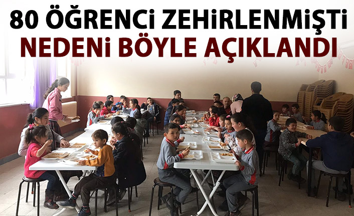 Öğrencileri yemek değil, köyün içme suyu zehirlemiş