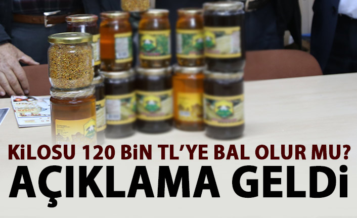 Kilosu 120 Bin Lira'ya bal olur mu? açıklama geldi