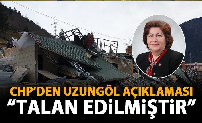 CHP’den Uzungöl açıklaması: Uzungöl talan edilmiştir