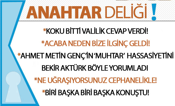 Anahtar Deliği 24.12.2019