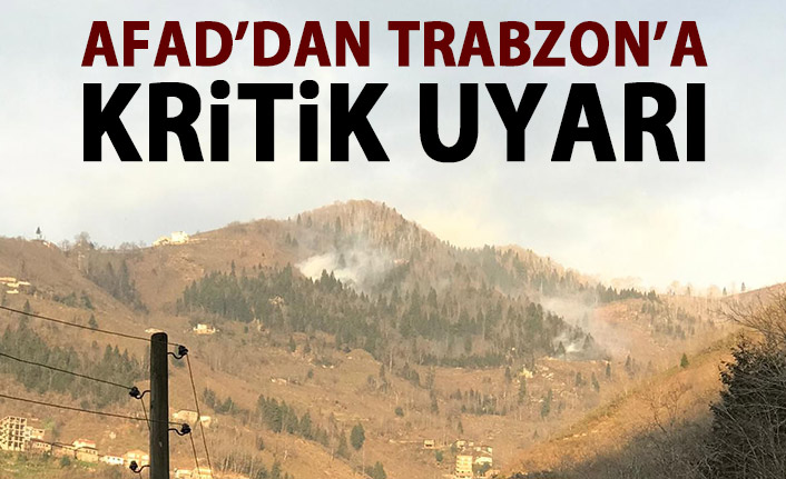 AFAD'dan yangın uyarısı