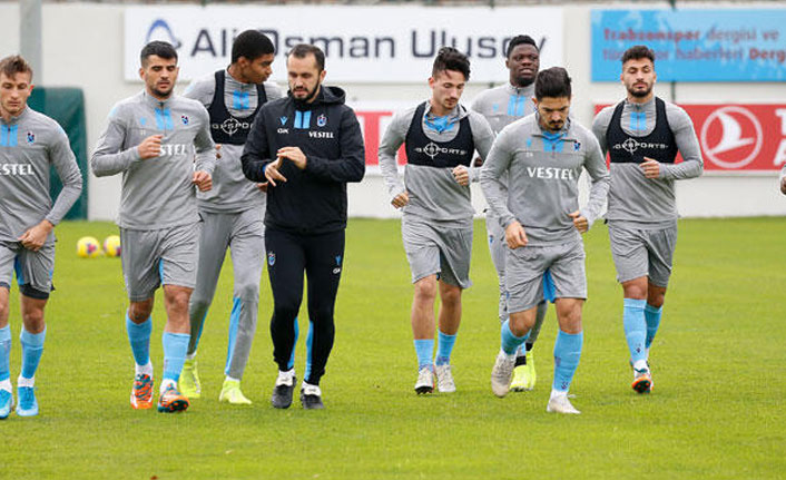 Trabzonspor, Kayserispor hazırlıklarına başladı