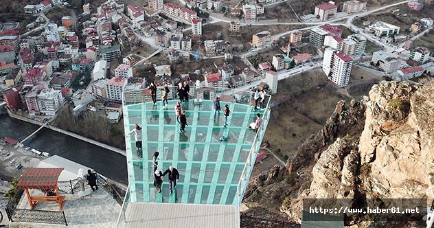 Karadeniz'de buraya çıkmak yürek istiyor