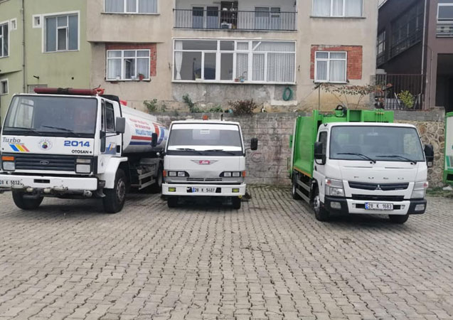 Keşap Belediyesinin araç parkı genişliyor