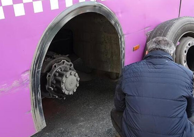 İstanbul’un göbeğinde akılalmaz kaza!