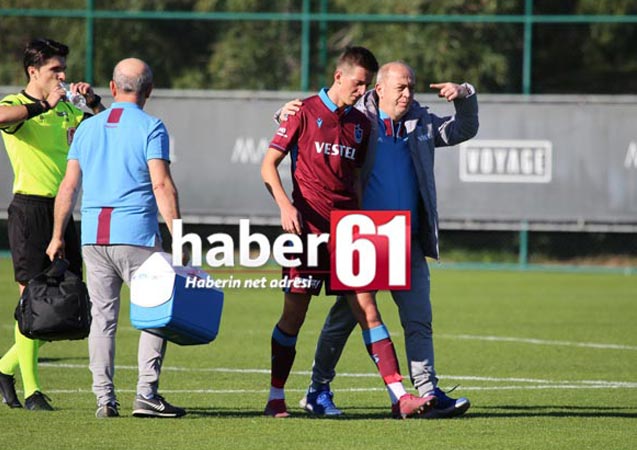 Trabzonspor’da sakatlık şoku – Devam edemedi