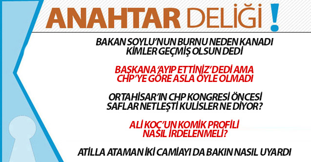 Anahtar Deliği 14.01.2020