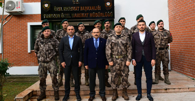 Vali Ustaoğlu'ndan Özel Harekat'a ziyaret