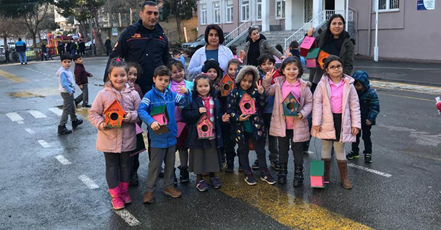 Trabzon kuş yuvaları ile donatılıyor