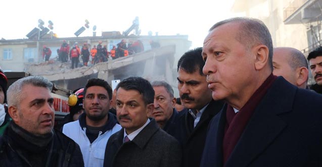 Cumhurbaşkanı Erdoğan Elazığ'da