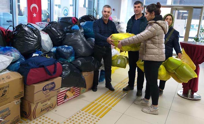 Ortahisar'ın yardım kampanyası devam ediyor