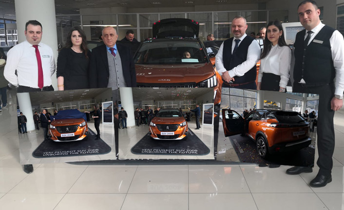 Yeni Peugeot Suv 2008 lansmanı Trabzon’da yapıldı