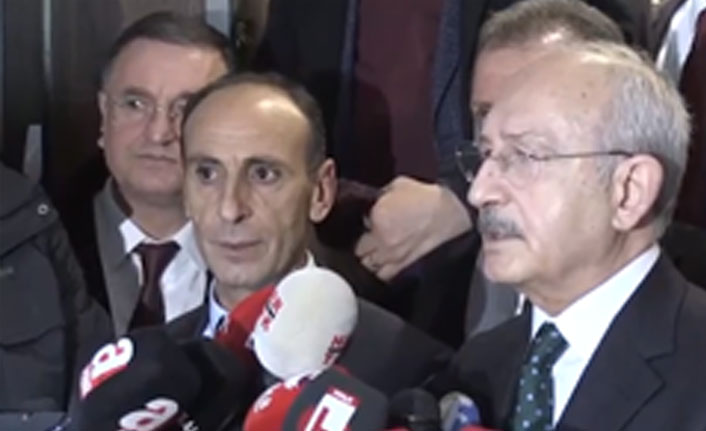 Kılıçdaroğlu, açıklama yaptığı sırada deprem oldu