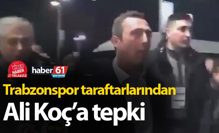 Akyazı'da Ali Koç'a tepki