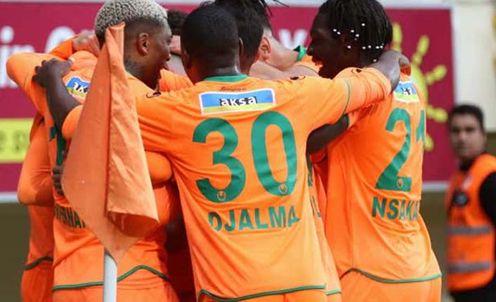 Alanyaspor sahasında kazandı