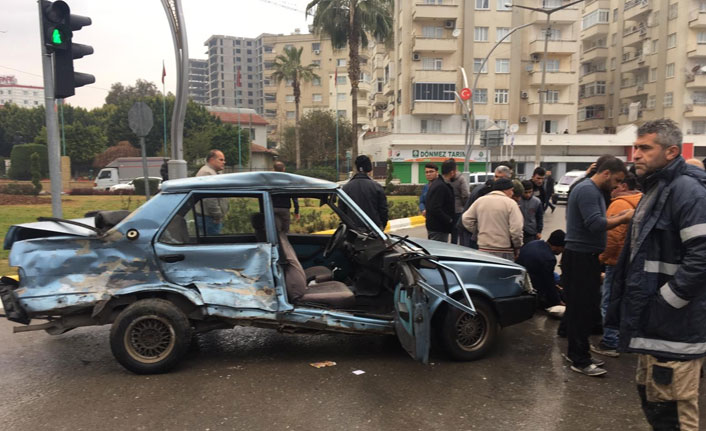 Tarsus’ta trafik kazası