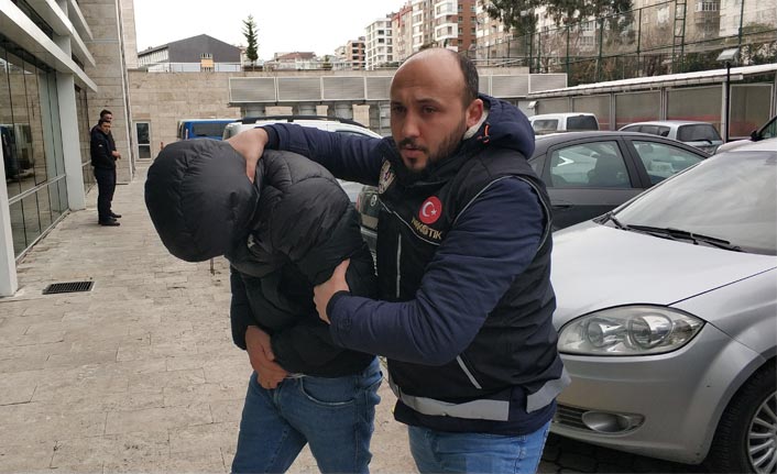 Uyuşturucu suçundan gözaltına alındı