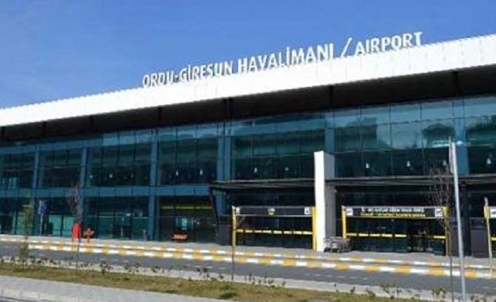 Ordu’daki fırtına hava ulaşımını da etkiledi